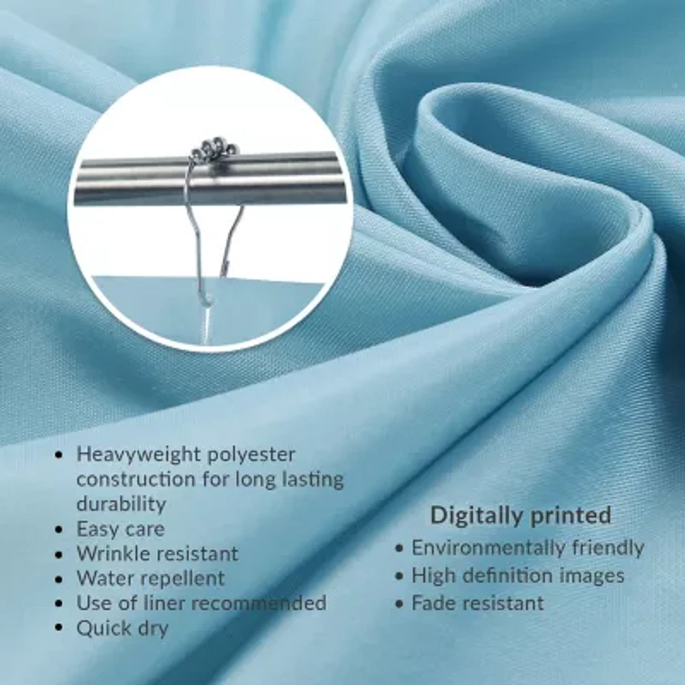 Thomas Kinkade Santa'S Workshop Shower Curtain