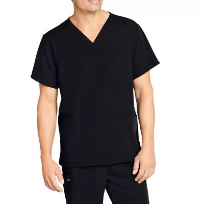 Jockey 2371 Unisex Adult V Neck Short Sleeve Stretch Fabric Scrub Top
