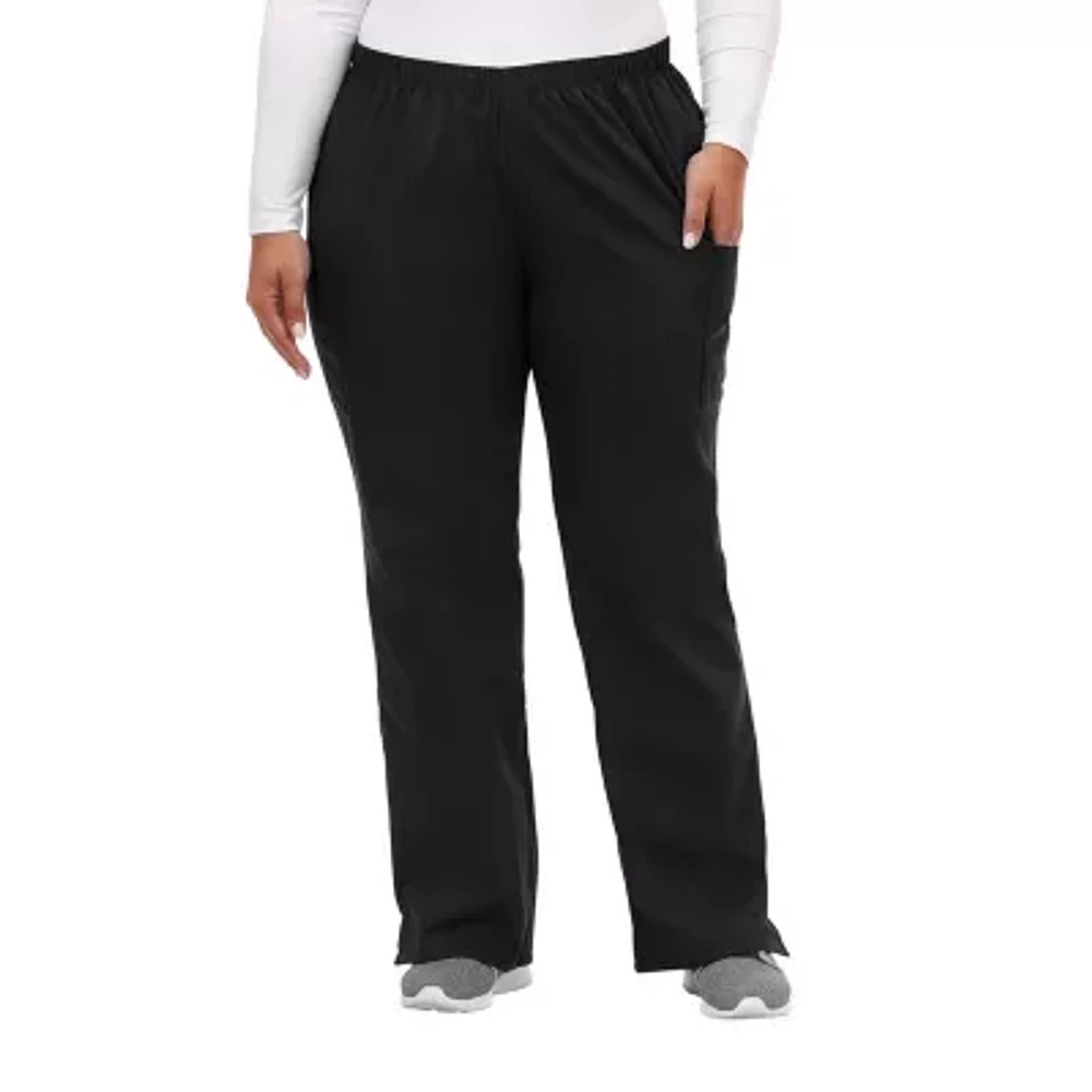 Fundamentals By White Swan 14720 Cargo Womens Plus Scrub Pant