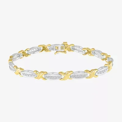 Limited Quantities! Womens 1 CT. T.W. Natural White Diamond 10K Gold 7 Inch Tennis Bracelet
