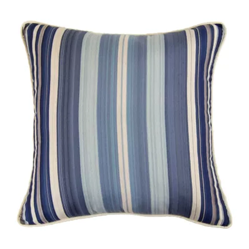 Donna Sharp Desert Hill Stripe Square Throw Pillow