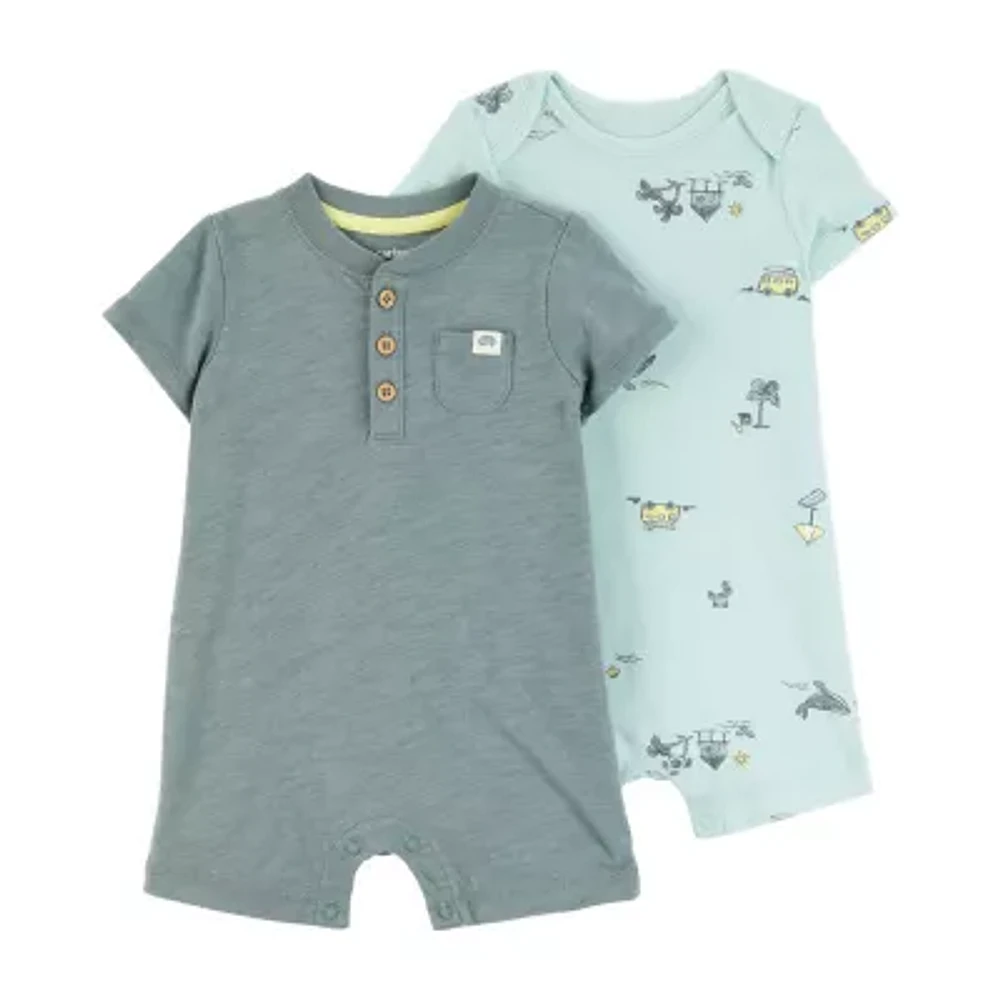 Carter's Baby Boys Short Sleeve 2-pc. Romper