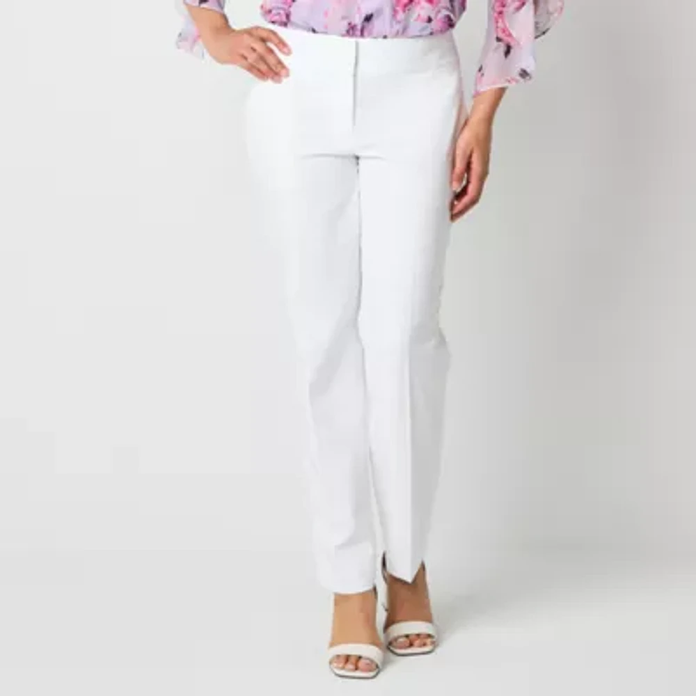 Black Label by Evan-Picone Womens Straight Fit Suit Pant