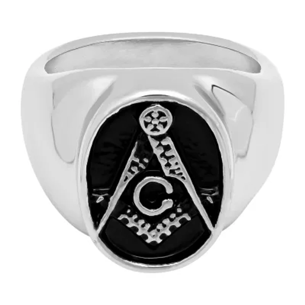 Steeltime Mens Stainless Steel Hypoallergenic Fashion Ring