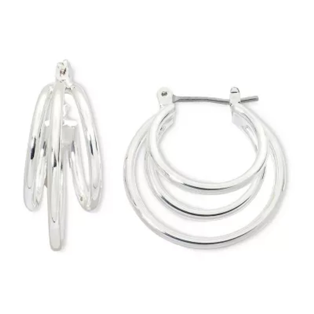 Mixit Womens 19mm Hypoallergenic Hoop Earrings