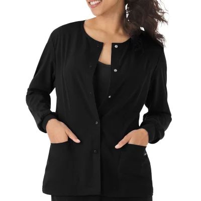Jockey 2356 Snap Front Womens Scrub Jackets