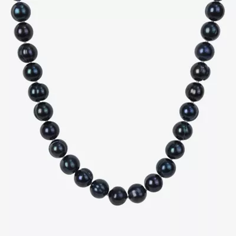 Mens Black 20 Inch Strand Necklace