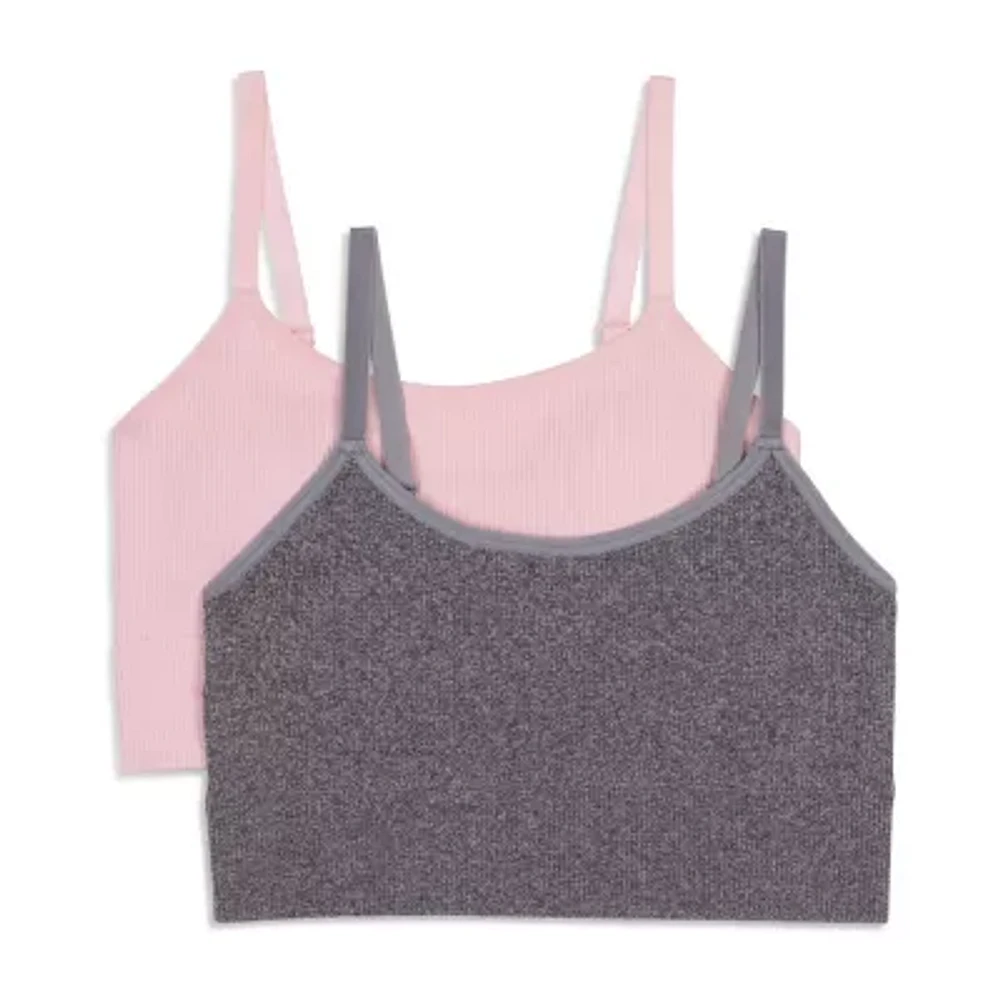 Maidenform Little & Big Kid Girls Seamless Light Support Sports Bra Rj24010-As1