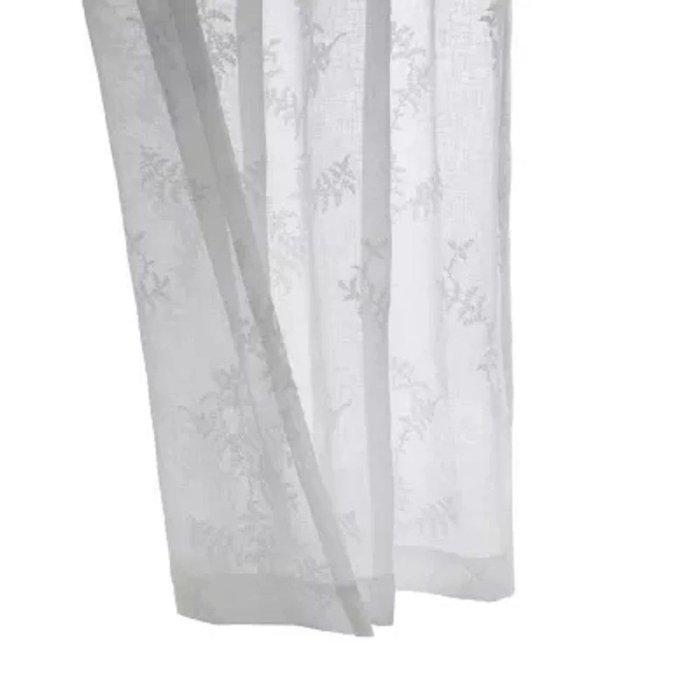 Anita Grommet Top Sheer Single Curtain Panel