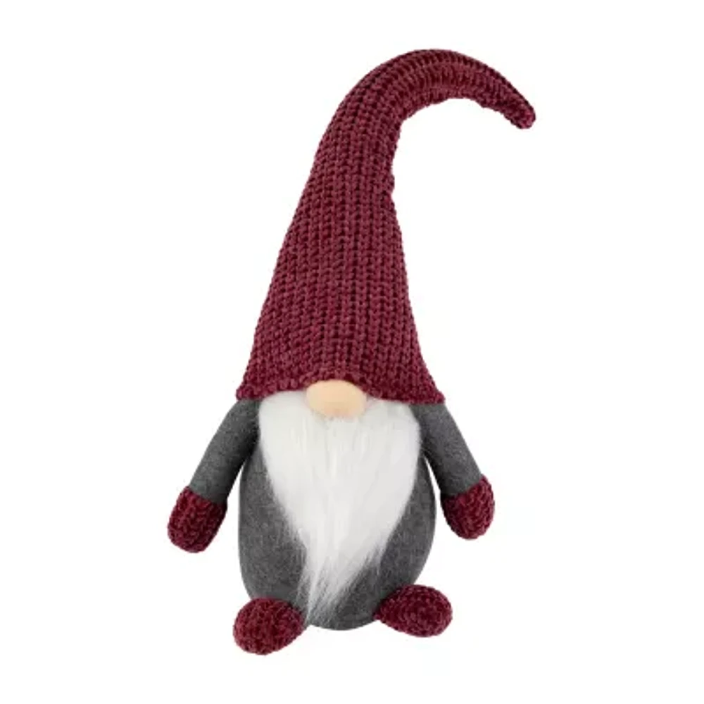 Northlight 18in Pink And Gray Standing Christmas Decoration Christmas Gnome