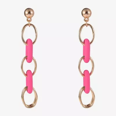 Mixit Womens Drop Earrings