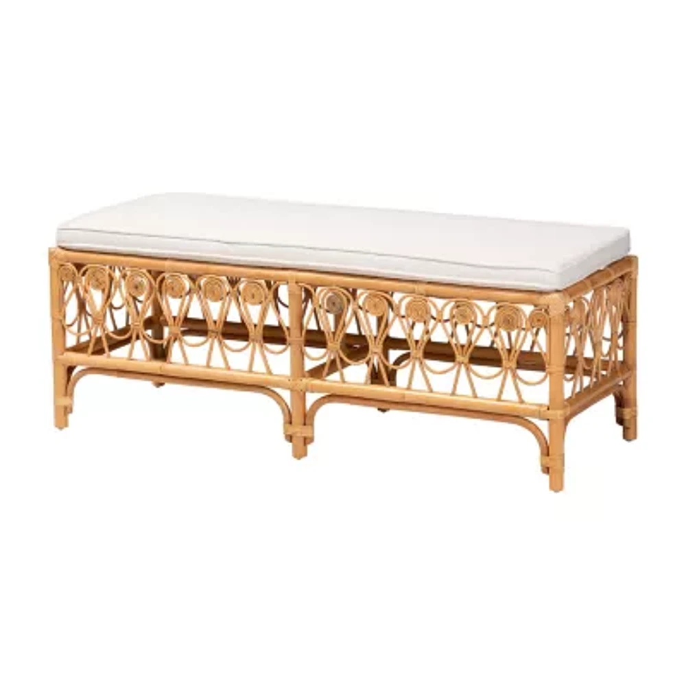 Ibiza Rattan Bench