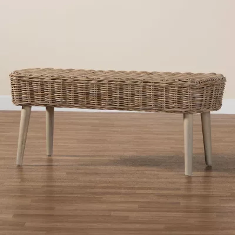 Raisa Rattan Bench