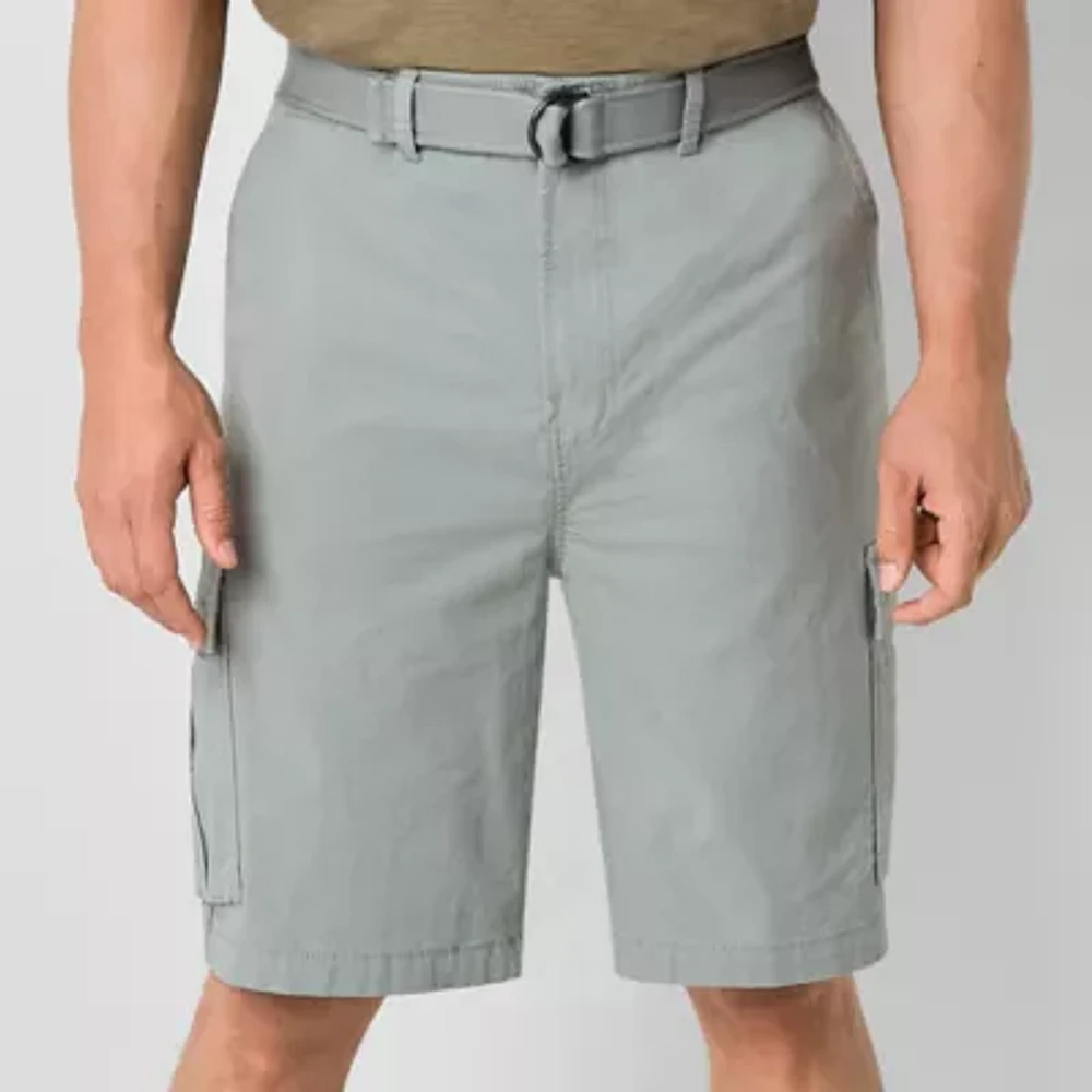 mutual weave Mens 10" Mid Rise Big and Tall Cargo Short
