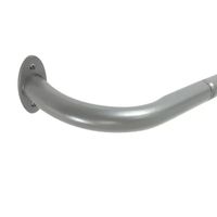 Decopolitan Outdoor Wrap Around 3/4 Adjustable Curtain Rod