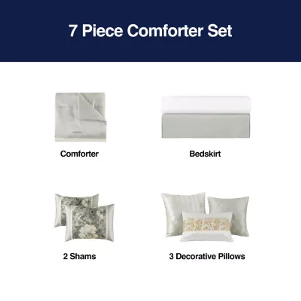 Broadhaven Emery 7-pc. Embellished Comforter Set