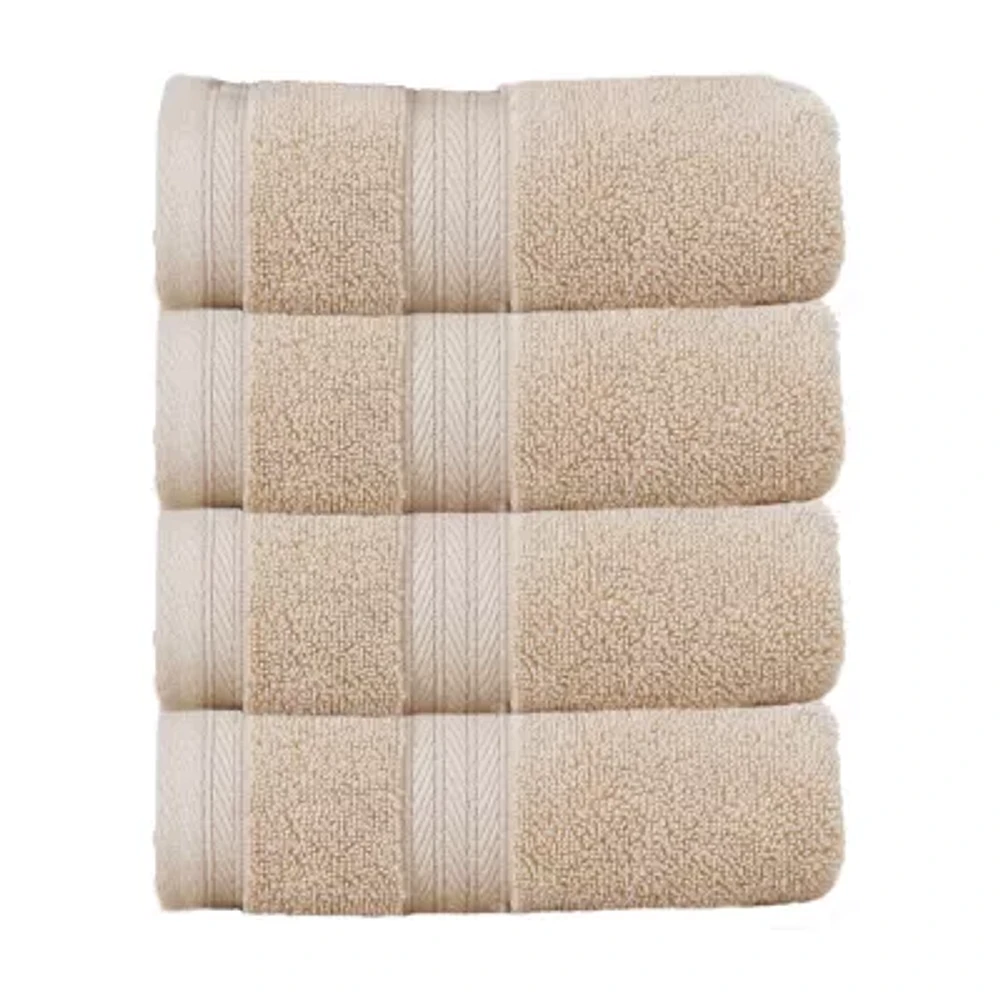 Home Weavers Inc Elegance Essentials 4-pc. Solid Hand Towel
