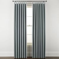 Linden Street Naturals 3-Ways To Hang Rod Pocket Back Tab 100% Blackout Single Curtain Panel