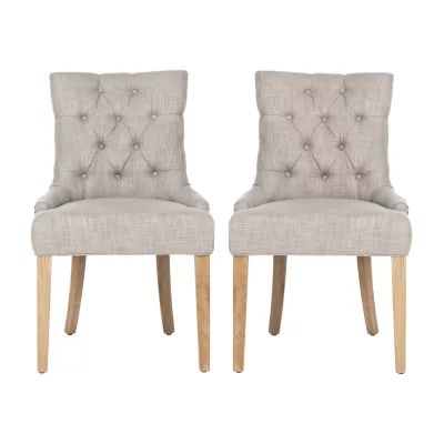 Abby Tufted Side Chair Set of Two
