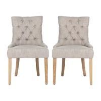 Abby Tufted Side Chair Set of Two