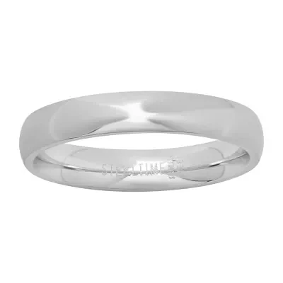 Steeltime Mens 4MM Stainless Steel Band