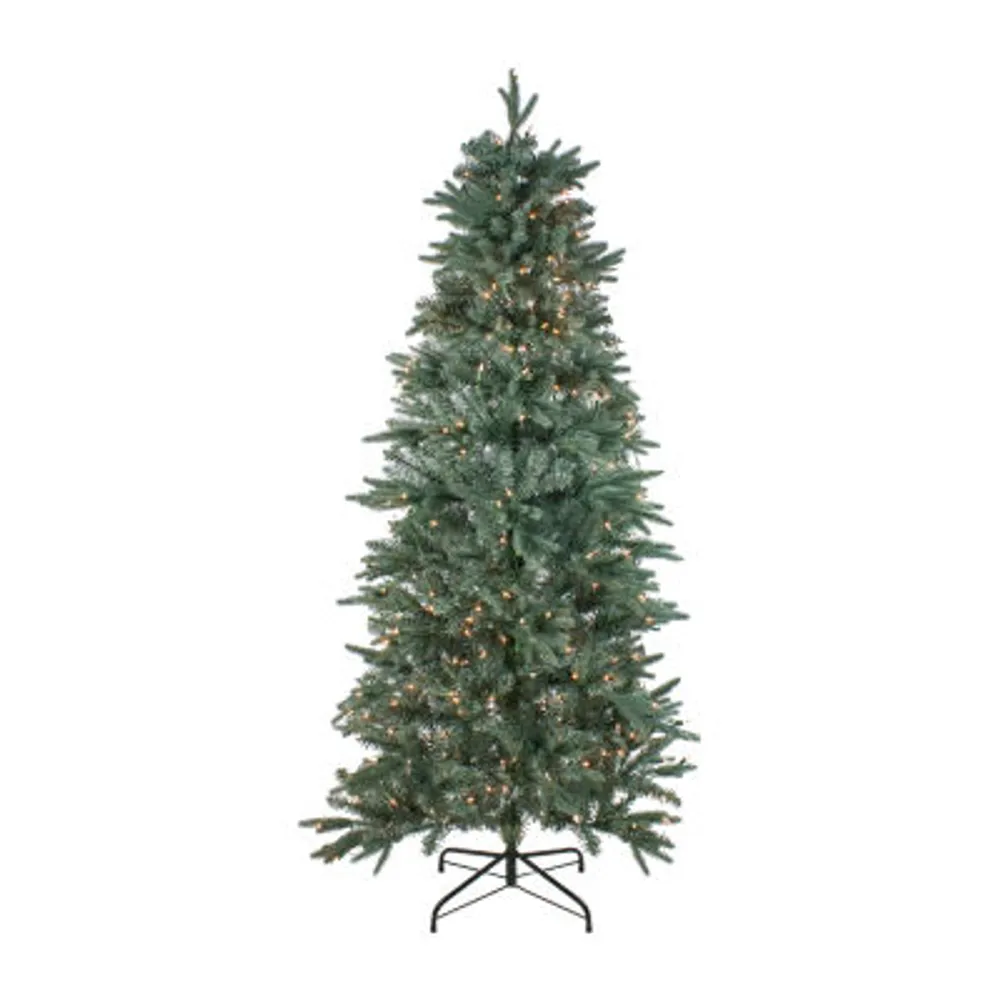 6.5' Pre-Lit Slim Washington Frasier Fir Artificial Christmas Tree - Clear Lights