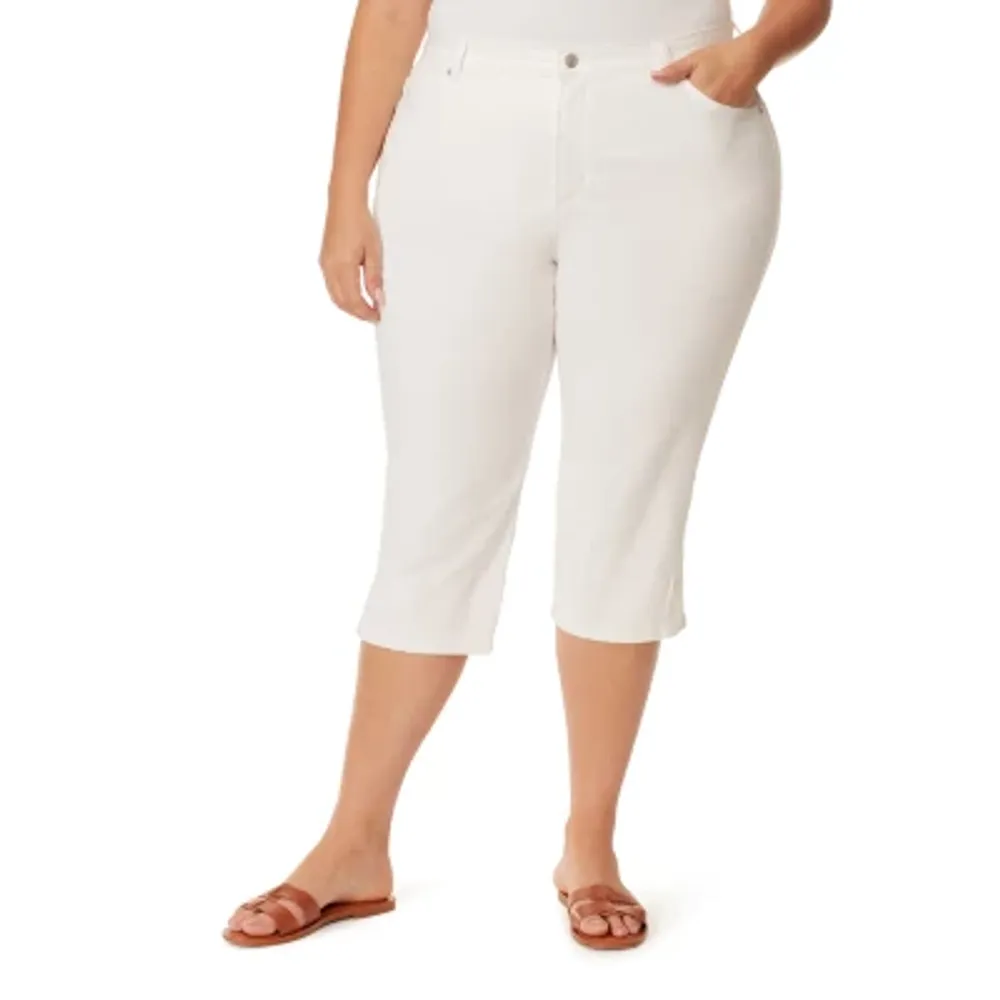Gloria Vanderbilt® Plus Women's High Rise Amanda Capris