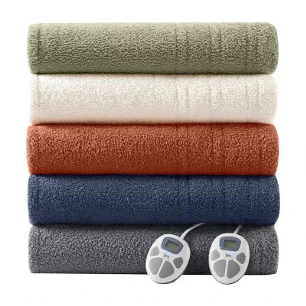 Serta® Dream Soft Heated Midweight Blanket
