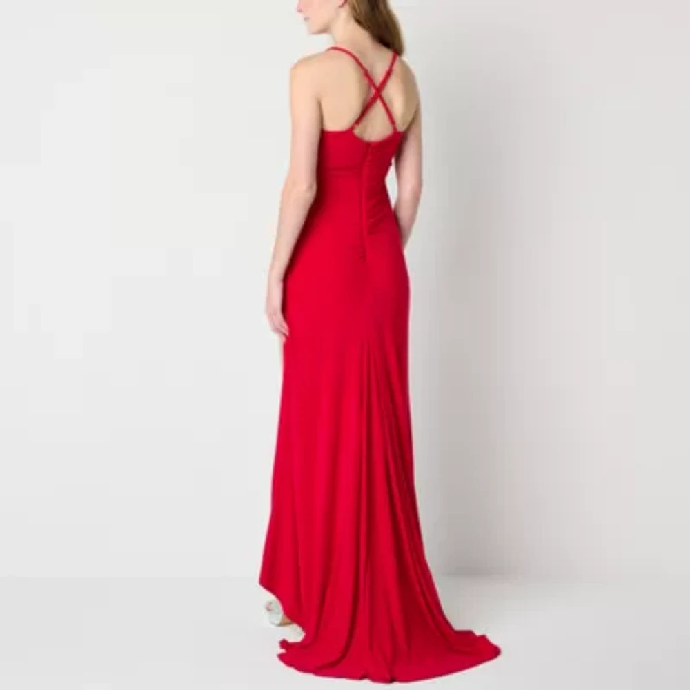 Jump Apparel Womens Sleeveless Juniors Bodycon Dress