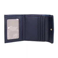 J. Buxton Womens RFID Blocking Trifold Wallet