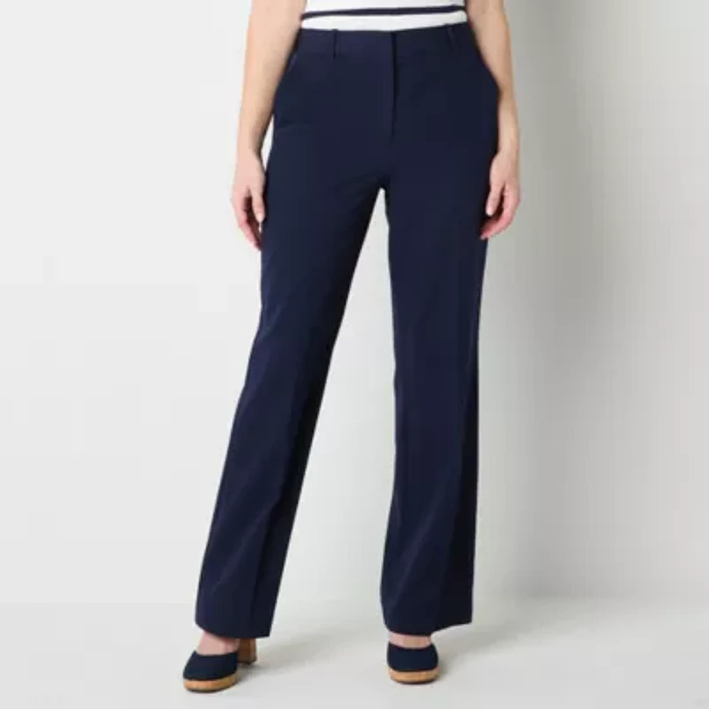 Worthington Tall Womens High-Rise Modern Trouser