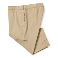 St. John's Bay Womens Mid Rise Plus Seated Wear Capri Pant