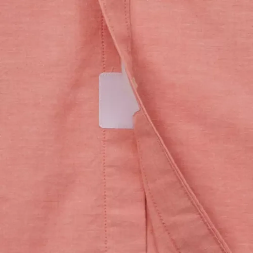 mutual weave Mens Easy-on + Easy-off Short Sleeve Classic Fit Big and Tall Button-Down Shirt