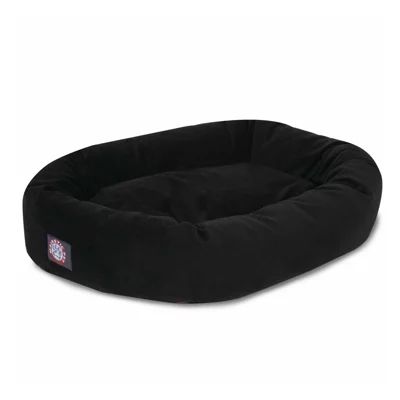 Majestic Pet Suede Bagel Bed