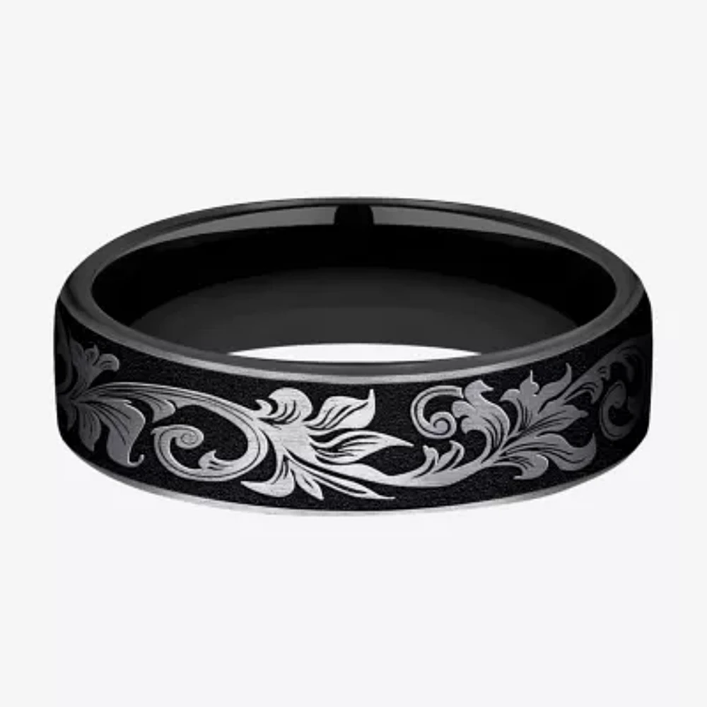 Mens 6.5MM Titanium Wedding Band