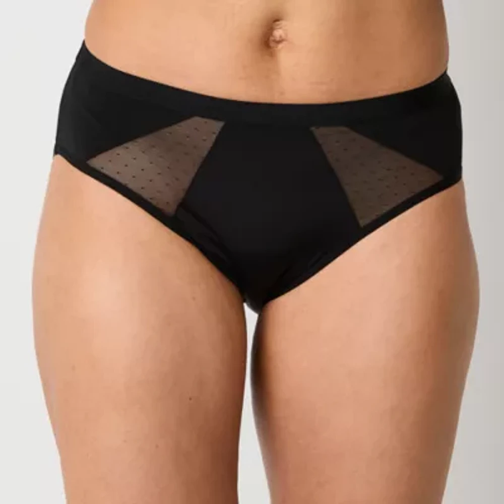 Liz Claiborne Cool Touch Womens High Cut Panty