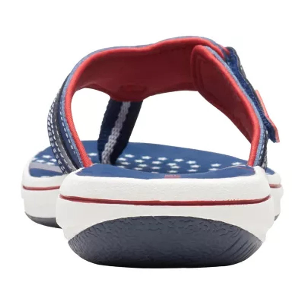 Clarks Cloudsteppers Womens Breeze Sea Flip-Flops
