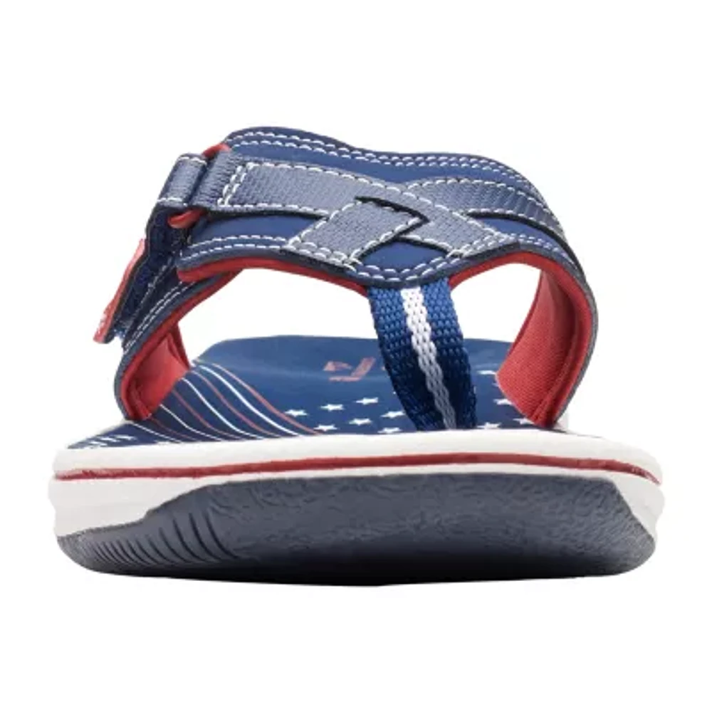 Clarks Cloudsteppers Womens Breeze Sea Flip-Flops