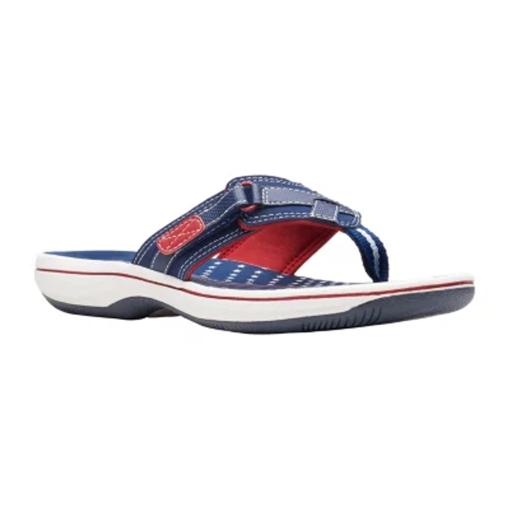 Clarks Cloudsteppers Womens Breeze Sea Flip-Flops