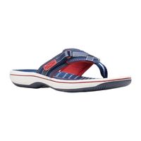 Clarks Cloudsteppers Womens Breeze Sea Flip-Flops
