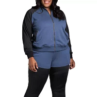 Poetic Justice Womens Lightweight Plus Jacket