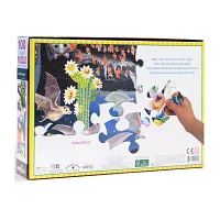 Eeboo Love Of Bats Glow In The Dark 100 Piece Jigsaw Puzzle 100-pc. Card Game