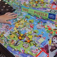 Eeboo Love Of Bees 100 Piece Jigsaw 100-pc. Puzzle