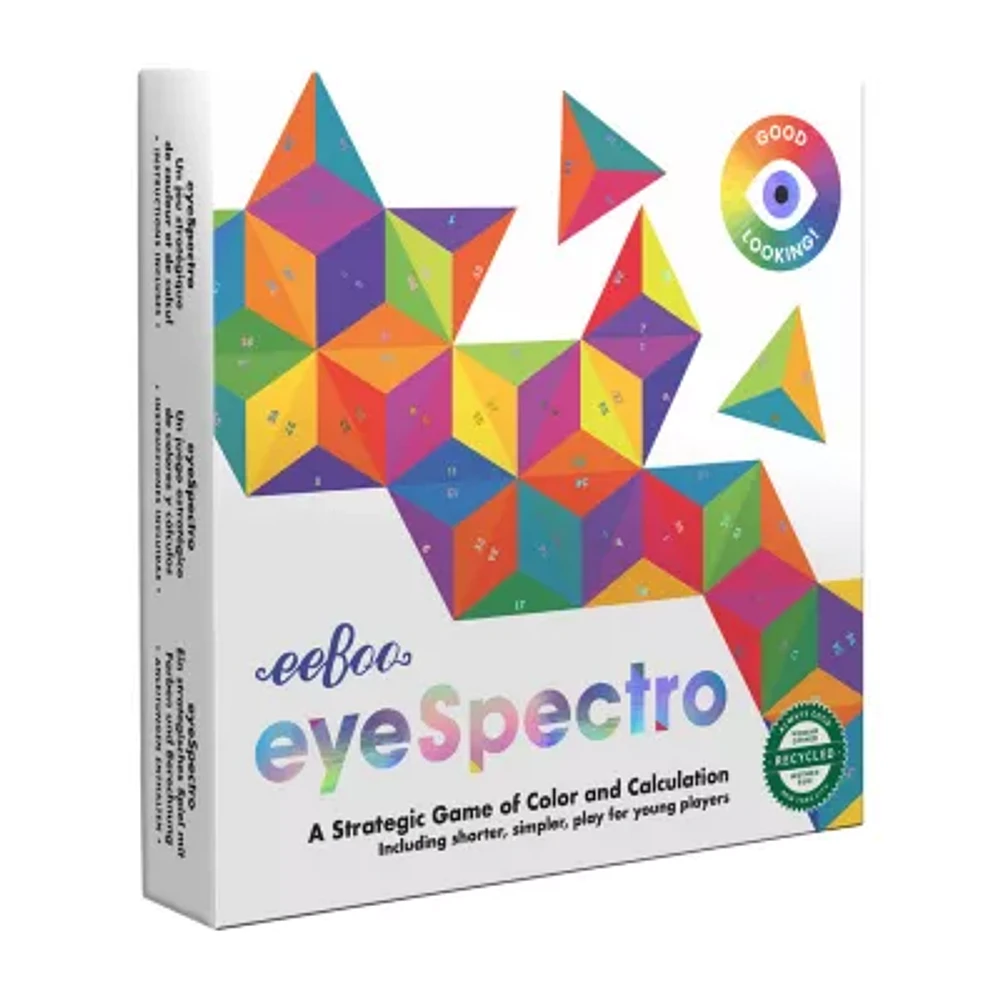 Eeboo Eyespectro Strategy Game 65-pc. Table Game