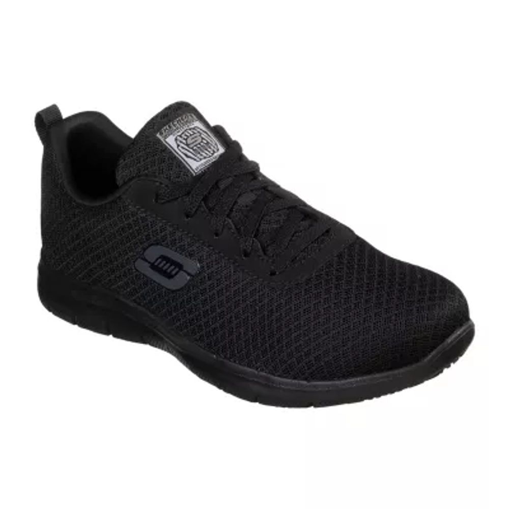 Skechers Bronaugh Womens Round Closed Toe Work Shoes