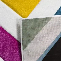 Safavieh Hollywood Collection Linnette Abstract Runner Rug