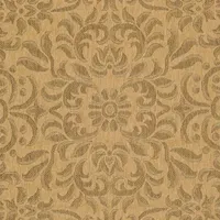 Safavieh Courtyard Collection Eleanor Oriental Indoor/Outdoor Round Area Rug