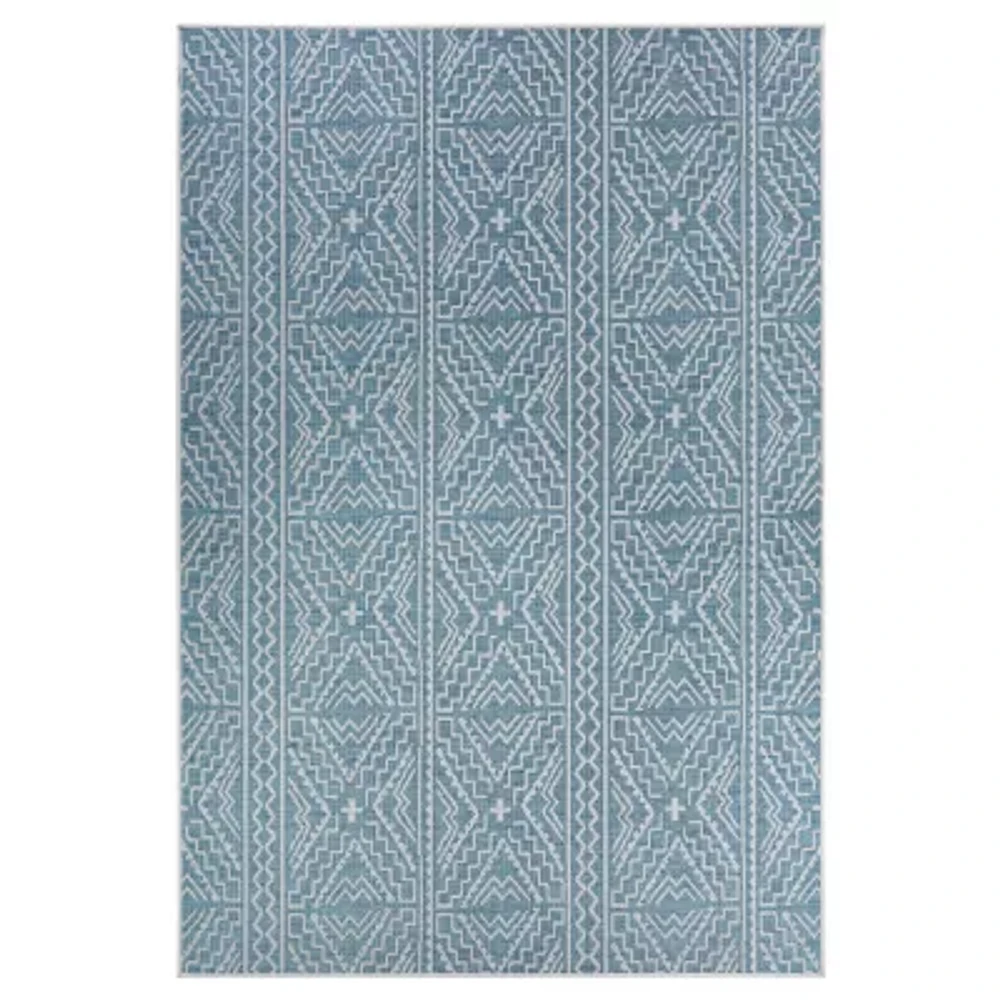 Couristan Harper Madagasgar Tanzania Abstract Indoor Outdoor Rectangular Accent Rug