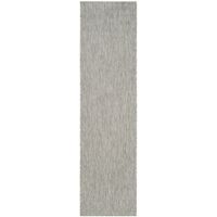 Safavieh Courtyard Collection Monroe Stripe Indoor/Outdoor Runner Rug
