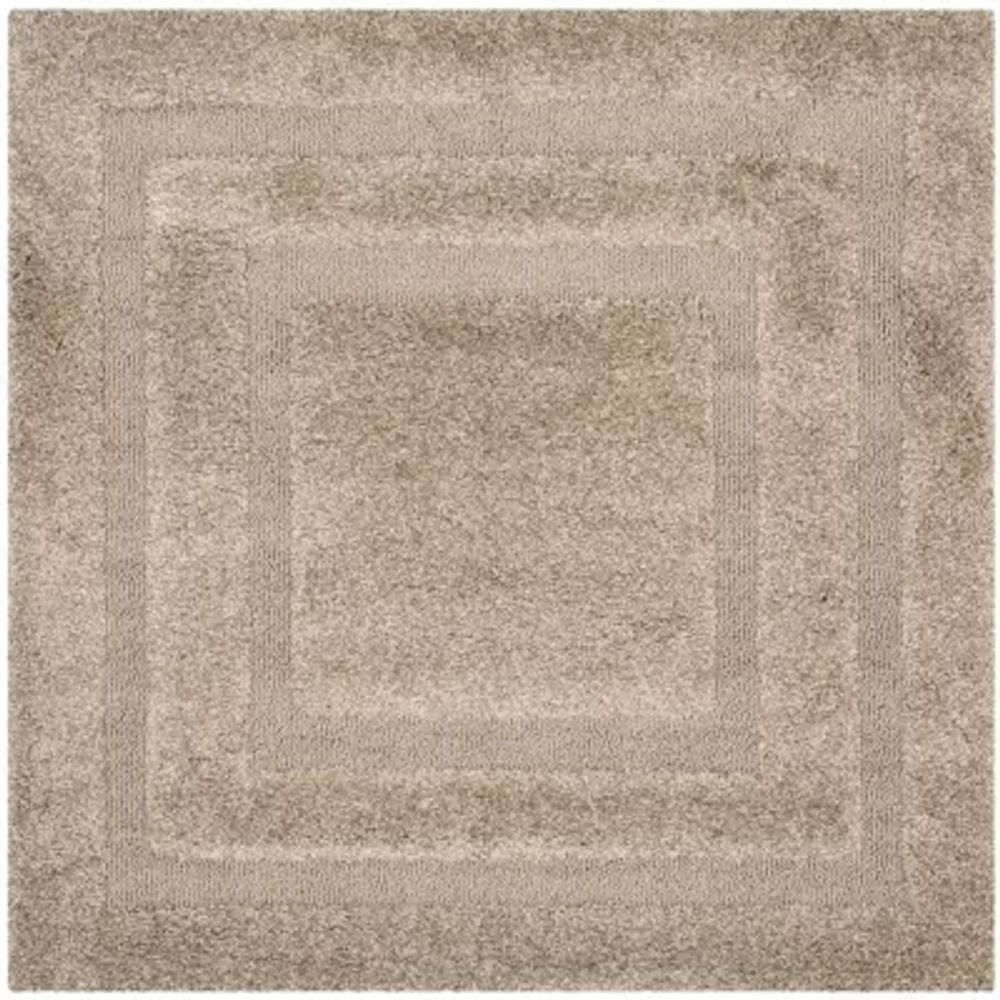 Safavieh Shag Collection Smith Solid Square Area Rug